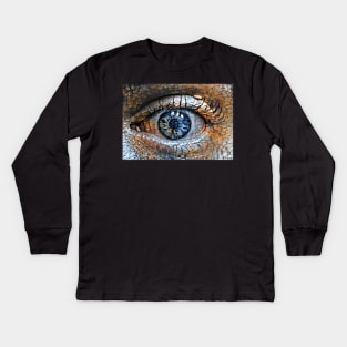 My Left Eye Style 14 Kids Long Sleeve T-Shirt